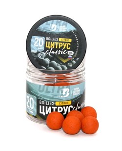 Бойлы насадочные ULTRABAITS "CLASSIC" (ЦИТРУС) 20мм, 100 гр. 30024 - фото 38408