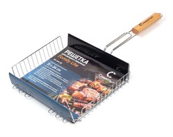 Решетка Следопыт Family lite для барбекю объемная 31x24x5см PF-GR-22 30116 - фото 38564