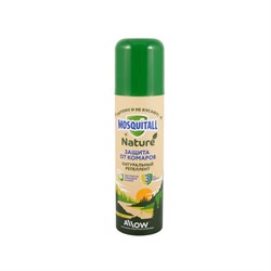 Репеллент MOSQUITALL Nature, от комаров, аэрозоль, 150 мл 30122 - фото 38573