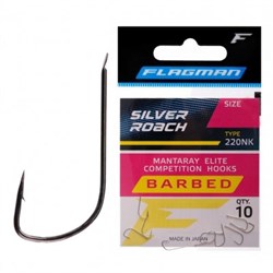 Крючок Flagman Silver Roach №18 10шт 30957 - фото 40091