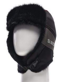 Шапка-ушанка Huntsman Siberia хаки-чёрный/мех Норка, тк. Breatheable р 58-60 31195