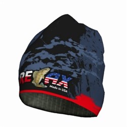 Фирменная трикотажная шапка Relax (синяя) 31349