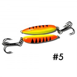 Блесна Алтынка тройник цветная #5 24гр. 31495