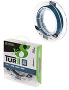 Шнур плетёный Feeder Concept Tur II X8 150м, 0,18мм 10,15кг Dark Grey 29728