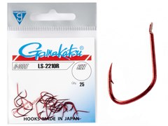 Крючки Gamakatsu LS-2210R HOOKS RED. №18 (уп.25шт.) 29760