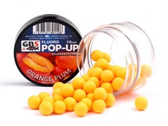 Бойлы POP-UP GBS Orange Plum Оранжевая слива 12 мм 30318
