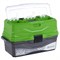 Ящик рыболовный Nisus Tackle Box трехполочный зеленый 18070 - фото 17245