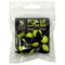 Бойлы плавающие Pop-Up для Zig-Rig LION BAITS двухцветные желто-черные 12мм 9шт 20689 - фото 21841