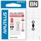 Вертлюг Nautilus Rolling Swivel 0101 size # 8 тест 19кг уп (10 шт) 11545 - фото 34452