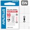 Вертлюг Nautilus Rolling Swivel 0101 size # 10 тест 14кг уп (10 шт) 11546 - фото 34453