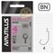 Крючок офсетный Nautilus Offset Big Eye Series Worm 1006 № 4 (уп. 10шт) 18254 - фото 35536