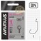 Крючок офсетный Nautilus Offset Big Eye Series Worm 1006 № 1 (уп. 10шт) 18256 - фото 35686
