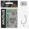 Крючок офсетный Nautilus Offset Power series Wide Gape Plus 1007 №1 уп (9 шт) 22196 - фото 36118