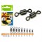Вертлюг Hitfish X-Patten Rolling Swivel №4 80lb 36кг уп. (13 шт) 30451 - фото 39085