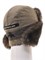 Шапка ушанка зимняя Канада цвет Хаки ткань Finlandia  р 56-58 13581 - фото 9844