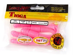 Виброхвосты съедобные LJ Pro Series TIOGA 3.9in (10.00)/F05 5шт. 14438 - фото 10083