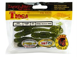 Виброхвосты съедобные LJ Pro Series TIOGA 3.9in (10.00)/PA01 5шт. 14441 - фото 10089