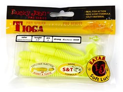 Виброхвосты съедобные LJ Pro Series TIOGA 3.4in (08.64)/S88 6шт 14466 - фото 10148
