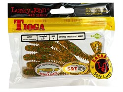 Виброхвосты съедобные LJ Pro Series TIOGA 3.4in (08.64)/PA19 6шт 14467 - фото 10150