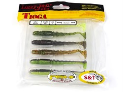 Виброхвосты съедобные LJ Pro Series TIOGA 3.4in (08.64)/MIX2 6шт. 14474 - фото 10164