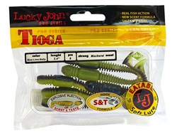 Виброхвосты съедобные LJ Pro Series TIOGA 3.4in (08.64)/T53 6шт 14479 - фото 10174