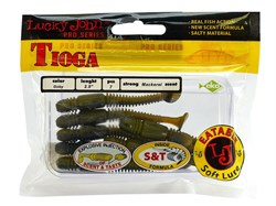 Виброхвосты съедоб.  LJ Pro Series TIOGA 2.9in (07.40)/T45 7шт. 14509 - фото 10216