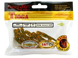 Виброхвосты съедобные LJ Pro Series TIOGA 2.4in (06.20)/PA19 9шт. 14528 - фото 10309