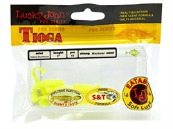 Виброхвосты съедобные LJ Pro Series TIOGA 2.0in (05.00)/S88 10шт. 14553 - фото 10352
