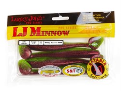 Виброхвосты съедоб. LJ Pro Series MINNOW 5.5in (13.90)/T44 4шт. 14631 - фото 10525