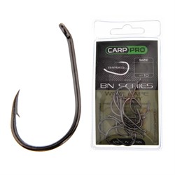Крючок Carp Pro Black Nickel Wide Gape Trophy №4 10шт 14983 - фото 11661