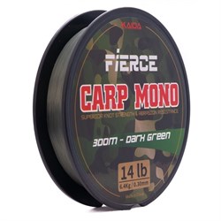 Леска KAIDA FIERCE Carp Mono 0,40мм 300м (DARK GREEN) 15165 - фото 12107