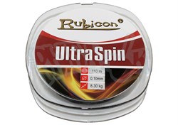 Плетенка Rubicon UltraSpin 0,20мм 17,8кг Черная 15326 - фото 12517