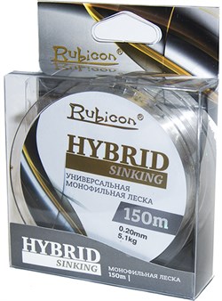 Леска RUBICON Hybrid Sinking 150м 0,14мм  2,1кг 15604 - фото 13237