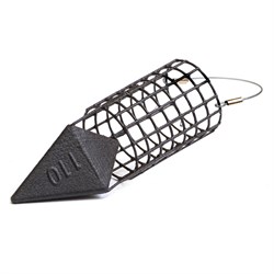 Груз-кормушка X-Feeder ME Bullet 4K M Grid 50гр (35мл цвет Camo Black сварная сетка) 15942 - фото 13661