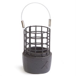 Груз-кормушка мет. X-FEEDER ME ROCKET M Grid 40гр (26мл цвет Matt Black сварная сетка) 15968 - фото 13717