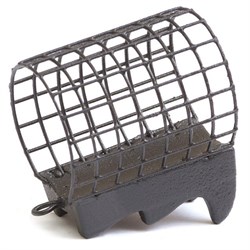Груз-кормушка мет.X-Feeder ME Batman S Grid 50гр (20мл цвет Matt Black сварная сетка) 16023 - фото 13928