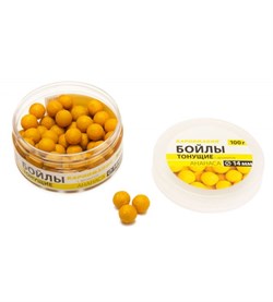 Бойлы с ароматом Ананаса  100г 14мм   Карпомания  16117 - фото 14077