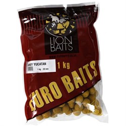 Бойлы тонущие Lion Baits серии Euro Мед Юкатан Honey Yucatan 20мм 1кг 16239 - фото 14289