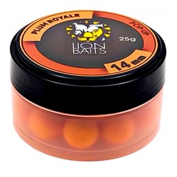 LION BAITS бойл (pop-up) 14 мм PLUM ROYALE - 25 гр 16475 - фото 14629