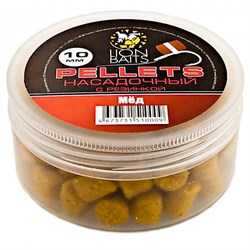 Пеллетс насадочный с резинкой LION BAITS Мед 10мм 16514 - фото 14686