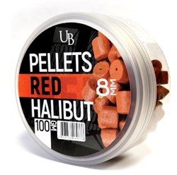 Пеллетс насадочный Ultrabaits (RED HALLIBUT) 8мм 16586 - фото 14820