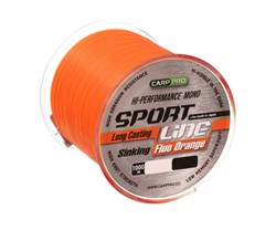 Леска Carp Pro Sport Line Fluo Orange 1000м 0.310мм 18057 - фото 17219