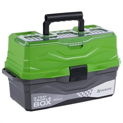 Ящик рыболовный Nisus Tackle Box трехполочный зеленый 18070 - фото 17244