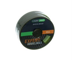 Шок-лидер Carp Pro Shock Braid 45lb 25m зеленый 18177 - фото 17447