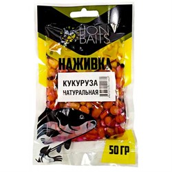 Кукуруза насадочная Наживка натуральная LION BAITS Натуральная 50гр 18414 - фото 17724