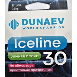 Леска Dunaev Ise Line 30м # 0,18мм 3,8кг 20182 - фото 20789