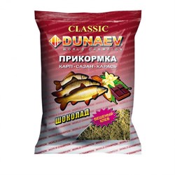 Прикормка "DUNAEV КЛАССИКА" Карп ШОКОЛАД 0,9кг 20454 - фото 21439