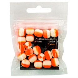 Насадка плавающая двухцветная LION BAITS Слива 10х7мм 20шт 20691 - фото 21843