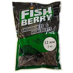 Пеллетс рыболовный медленно растворимый Fishberry Лосось 12 мм 1 кг 20713 - фото 21868