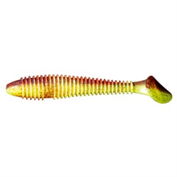 Съедобная резина Keitech Swing Impact Fat 3.8" 9.6см EA#15 Grape Chart Red FLK 20842 - фото 22052